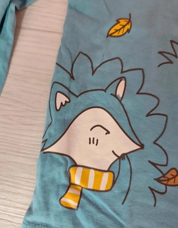 T-shirt de manga longa com estampa de animais 🐾 Tamanho 24 meses 🐾 Influx – photo 4